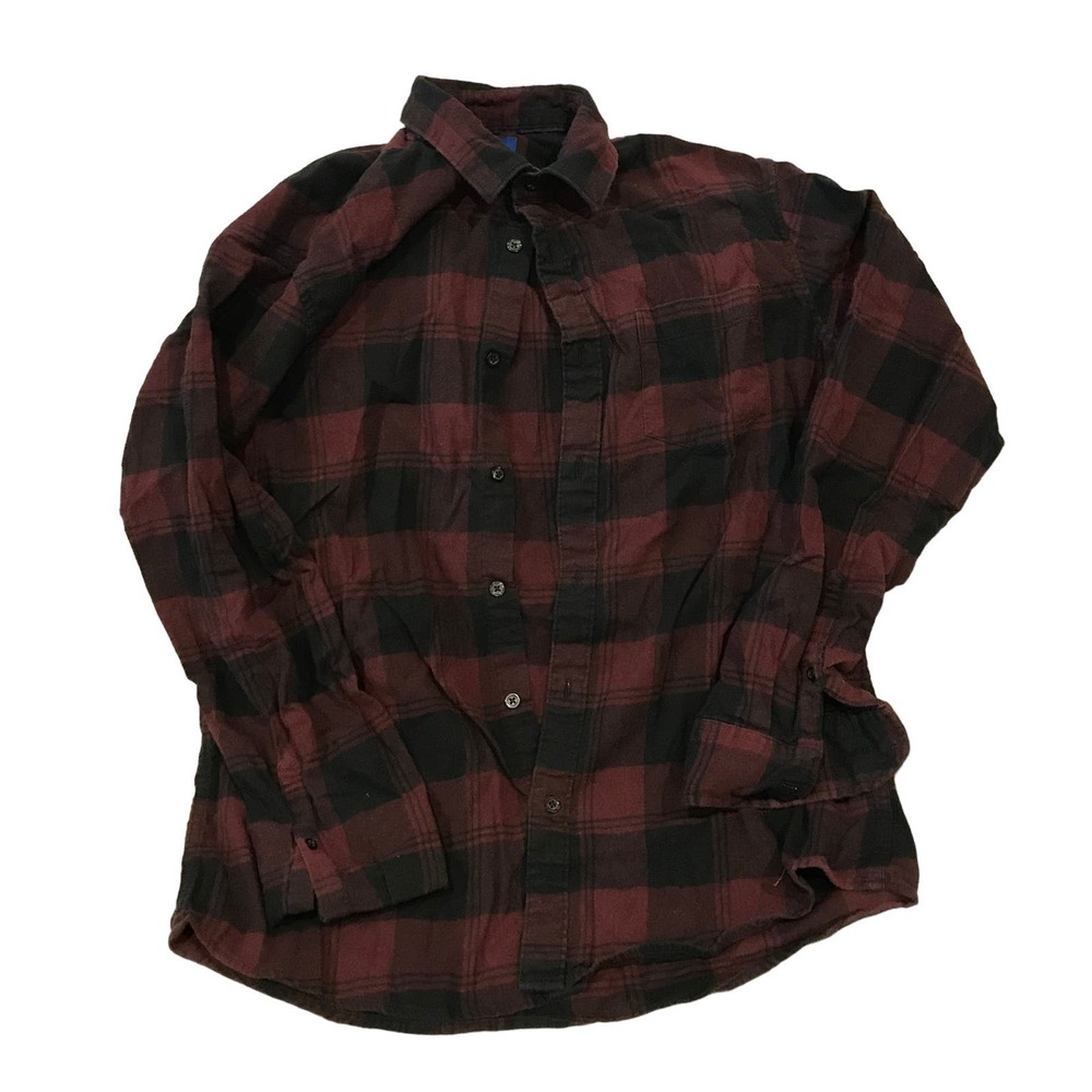 Apt 9 Heavy Flannel Shirt Mens L